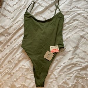 free people high cut one piece swimsuit